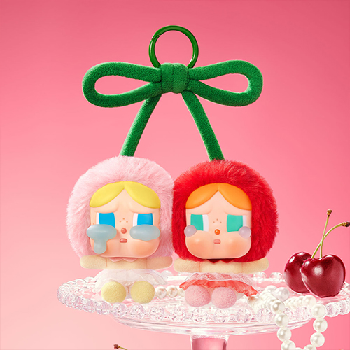 CRYBABY 愛神的眼淚系列搪膠毛絨吊卡(甜在一起)