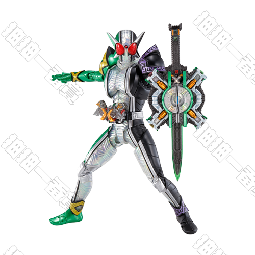 SHF 真骨彫 假面騎士W 旋風王牌 極限型態