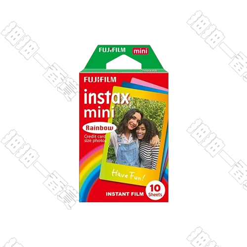 Fujifilm｜instax mini系列 Rainbow 彩虹邊框 拍立得底片