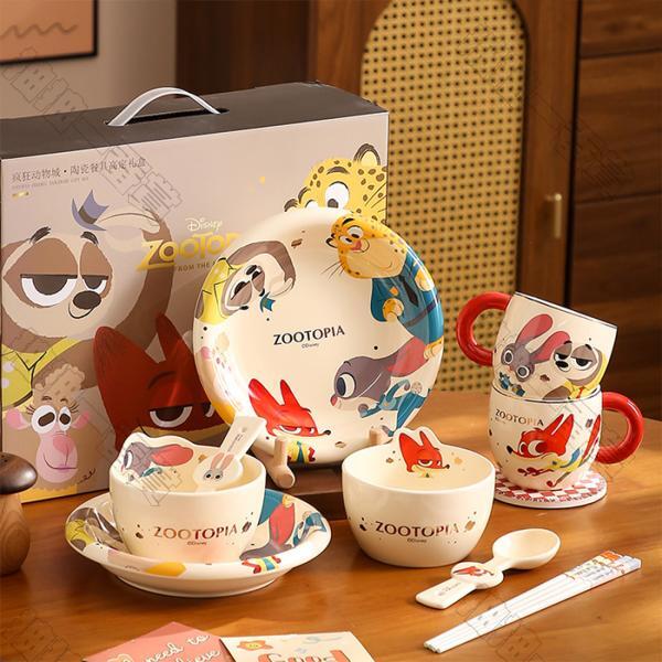 Disney｜動物方程式輕奢系列餐具禮盒 朱迪款+尼克款 2套組