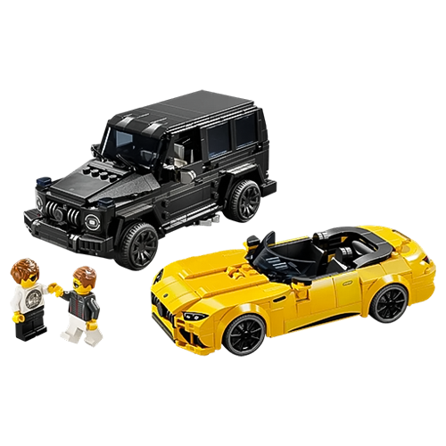 LEGO｜極速賽車系列 76924 Mercedes-AMG G 63 和 Mercedes-AMG SL 63(賓士 跑車模型)