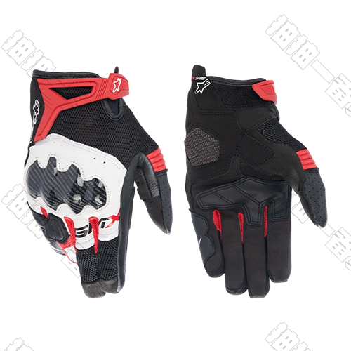 ALPINESTARS｜SMX-R機車手套 黑白紅