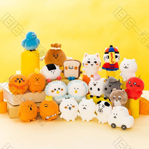 Joke Bear AND FRIENDS｜迷你角色手掌絨毛娃娃(隨機出貨)[26年2月發售]